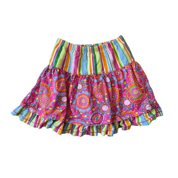 Colorful Hannah Anderson Girls Skort/Skirt, size 140, approx: girls 8/10 - Picture 1 of 8